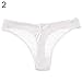 Produktbild ypypiaol 2019 neueste sexy anhänger v-string briefs höschen tangas g string spitze frauen höschen low taille thongs underwear erotische höschen White