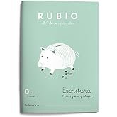 0 Escritura RUBIO (preescritura) | Preescritura con puntos, dibujos y grecas | +3 a&ntilde;os