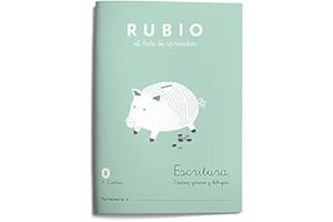 0 Escritura RUBIO (preescritura) | Preescritura con puntos, dibujos y grecas | +3 años