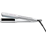 Cable giratorio Bosch PHS5947 - Plancha de pelo, 44 W, tecnologia DualZone, tecnologia KeratinAdvance, color blanco