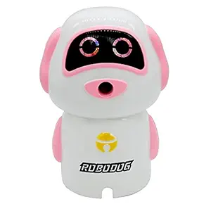 Yey Robo Dog Table Sharpener for Kids Robo Dog Shape Table Pencil Sharpener, Quirky Stationery for Kids Birthday Return Gift (Any Random Color)