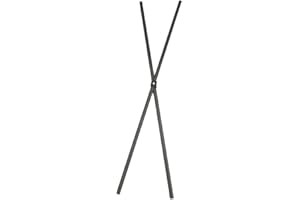 UNBEATABLEOFFERS Double Replacement X Cross Bar 98cm Spare Part Pop Up Gazebo Frame - Grey-GB-2 (2, Grey)