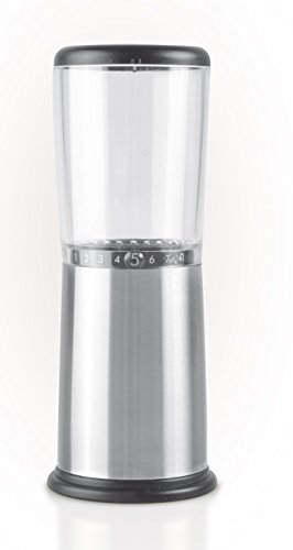 Schuhbecks Manuelle Pfeffer- Oder Salzmühle, Ceramic Mahlwerk Ceracut®, Edelstahl/Acryl/Kunststoff, D: 6 Cm, H: 16 Cm, Innovation: Automatischer Mahlwerkverschluss, Inkl. Pfefferfibel - 2
