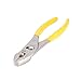 Produktbild LasVogos 10 Zoll Slip Joint Zange Schneidwerkzeuge Runde Nase Elektrischen Draht Kabelschneider (Farbe: gelb)