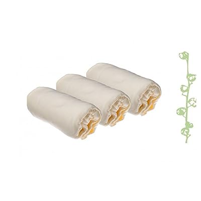 Easy dort Lot de 3 Draps housse Coton Bio pour lit berceau 40x80 - 2 coloris disponibles (Ecru naturel)
