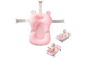 LIAMOSTEE Baby Baden Baby Badewanne Pad Baby-Kleinkindbadewanne Baby Wanne Baby-Badewannenkissen schwimmende weiche Sitzauflage badekissen baby