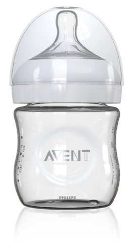 Avent 120 ml Natural BPA Free Glass Bottle