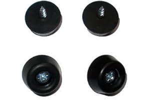 EFFECTS PEDAL POWER SUPPLIES 4 X Cry Baby Pieds de bouchon en caoutchouc de rechange et vis