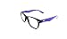 FashioNext Wayfarer (Black-Blue ) Unisex Wear Spectacles Frames (WFNS0304) RS.299.00