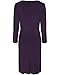 The Essential One - Luxury Lace Maternity Nursing Nightie - Purple - Medium - EOM129