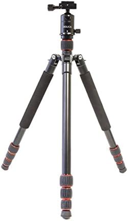 Dolica Odyssey Series 70in Aluminum Professional Tripod, Waterproof Sealed Leg Locks, Professional Ball Head and Built-in Monopod