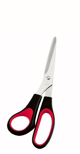 WEDO Schere Universal f. Linkshänder/97681 21cm schwarz/rot