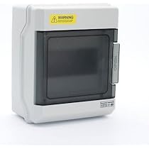 Daystar Solutions (6Way-AquaX) IP65 6 Way MCB Box T2 with PVC