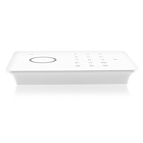 Eminent EM8610 Starter kit per sistema di allarme wireless su cellulari, controllato da smartphone, Bianco