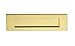 Produktbild Briefkasten Colour: Polished Brass, Size: 7.9 cm H x 25.4 cm W