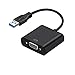Price comparison product image VGA to USB Adapter, USB 3.0 to VGA Video Adapter Converter, External Video Card, Multi Monitor Display, Display External Cable Adapter Compatible with PC Laptop Windows 10/8.1/8/7/XP (USB to VGA)