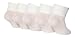 5 Pack Baby Elle Designer Socks BE04 TOT White 0-0 uk (Newborn)
