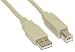 Produktbild InLine 34535l 3 m USB A USB B männlich männlich Beige Kabel USB – Kabel USB (3 m, USB A, USB B, männlich/männlich, 480 Mbit/s, beige)