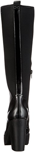 Calvin Klein Jeans Sintra Neoprene/Box Smooth, Botas Altas para Mujer, Negro (Black 000), 37 EU