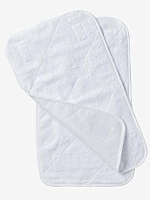Vertbaudet Lot de 2 Tapis pour Matelas Blanc TU