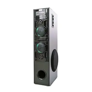 HX-6033 80W Multimedia Tower Speaker System - Black