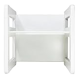 3 in 1 Children’s Furniture, One Small Multifunctional Chair or Table Beech Wood, White Stained - 9