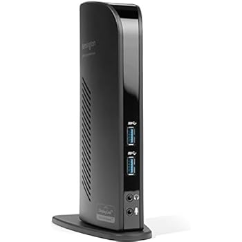 Kensington SD3500v USB 3.0 Universal Docking Station with Dual Video for Windows 10, 8.1, 8, 7, XP (HDMI, DVI, VGA to 2048 x 1152, GB Ethernet, 4 x USB 2.0, 2 x USB 3.0)