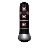 Inflatable Stress Punch Tower Punching Speed Bag Fitness Punching Tower Punching Bag Stand Power Tower Boxing MMA Target Bag For Children Teens Adult CYBX01-002 (63
