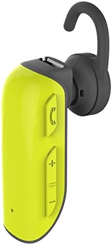 Wireless Bluetooth Earpieces Zoiibuy ROCK V4.1 Noise Reduction Long Battery Life for iPhone iPad Samsung Nokia Motorola Lemon Yellow