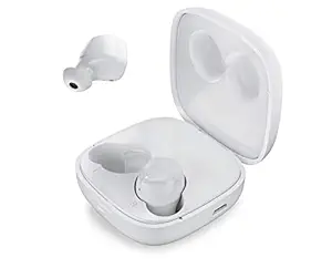 Tecno Hipods H2 True Wireless in Ear Earphones (TWS- White) with Mic, Real Stereo Sound, 24 Hrs of Music, BT 5.0, IPX4 Water Resistance, Noise Cancellation and Smart Touch Controls