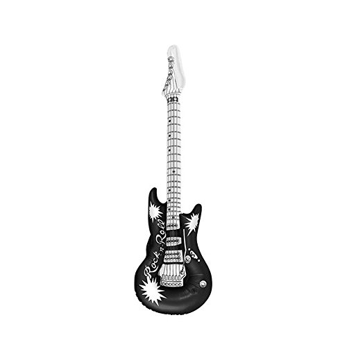 Price comparison product image Blue Banana Inflatable Guitar (Black)