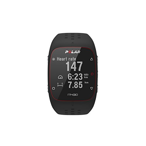 Polar M430, Orologio con GPS Unisex â€“ Adulto, Nero, M/L