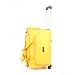 Bleu Convenient Yellow Travel Bag with Trolley (Medium - 23 (L) X 11(B) Inches RS.1190.00