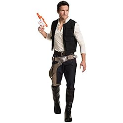 Star Wars - Disfraz de Han Solo Grand Heritage para hombre, Talla única adulto (Rubie's 810962-STD)