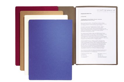 Preisvergleich Produktbild Bewerbungsmappe Star Blau