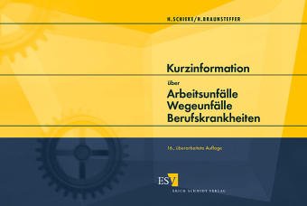 Kurzinformation über Arbeitsunfälle, Wegeunfälle, Berufskrankheiten