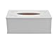 Produktbild Ruixinshi Gewebe,Fach,Wohnzimmer,einfache Couchtisch,Multifunktionsdrucker Desktop Remote Control,Lagerung,Europäischen Kreativen Home,Weiß,24,2 * 13 * 9.2Cm