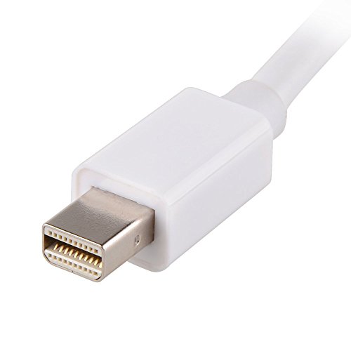 Onite 3in1 Mini Displayport DP zu VGA + HDMI + DVI Adapter (Konverter) Kabel für PC + Apple Mac Book MacBook Pro MacBook Air Mac mini - 4