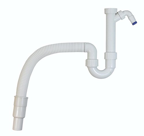 1,5" Spülen Sifon Syphon Ablaufgarnitur Spüle Küche Ablauf Abflußrohr