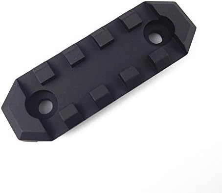 Tactical M-LOK 5 Slot Picatinny Weaver Rail Segment Aluminum Mount Adapter for MLOK Handguard Forend Section 60.9mm 2.4"