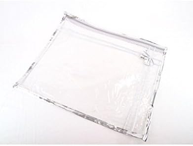 Funktionz 6 Clear Single Saree, Clothes, Garment Bags with Silver Lining and a Zip