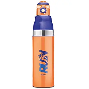 Milton Kool Stunner 900 Inner Steel Water Bottle for Kids, 660 ml, Orange