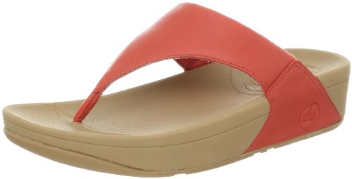 FitFlop Lulu Sandal (UK 6, Mineral Red)