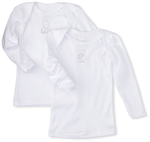 Absorba Underwear unisex-baby Vest -  White - Weiß (Weiß 01) - 6-9 Months