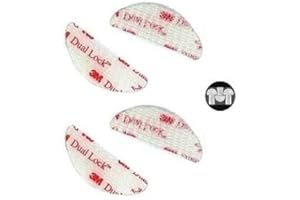 STICKERSLAB GHIRARDI StickersLab - Adhesivo con velcro para colocación de Vía T con 3M, doble adhesivo