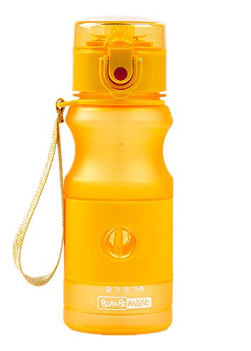 Preisvergleich Produktbild Aoweika Sport Trinkflasche BPA frei Auslaufsicher Wasserflasche 420ml Kunststoff Geeignet Sporttrinkflaschen für Joggen,Fahrrad,Kinder Schule,öffnen mit Einer Hand Trinkflaschen Filter (420ML, B)