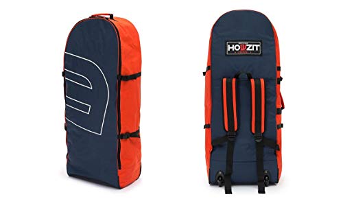 Howzit - iSUP Bag Wheel Rucksack Tasche Stand Up Paddling - PREMIUM BAG , Farbe:Navy