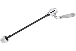 Keenso Brocheta de Bicicleta de montaña, brocheta de Acero de liberación rápida para Entrenador de Ciclismo de Interior de Bi