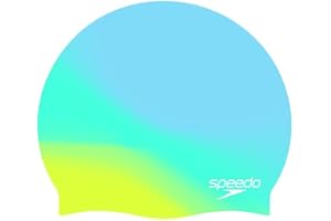 Speedo Junior Multi Silicone badmössa för unisex barn, blå, en storlek