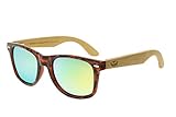 Wood Sunglasses Gafas de Madera Mosca Negra Modelo Mix Leopard Wood Sunglasses